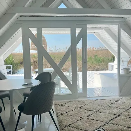 Seehütte Strandhaus direkt im Neusiedler See Rust Exterior foto